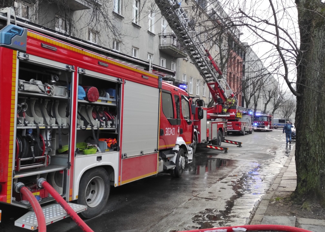 Pożar na Dowborczyków