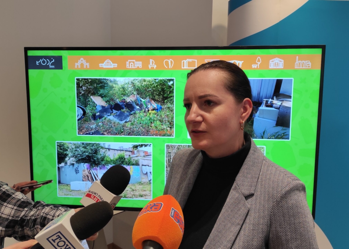 Dzikich wysypisk śmieci w Łodzi nadal sporo
