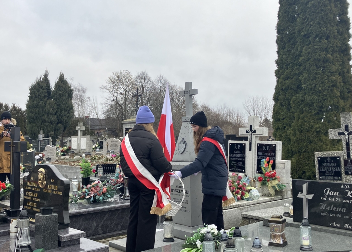 Grób weterana Powstania Styczniowego Antoniego Byszewskiego. Foto: A. Matuszewska