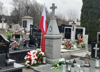 Grób weterana Powstania Styczniowego Antoniego Byszewskiego. Foto: A.Matuszewska