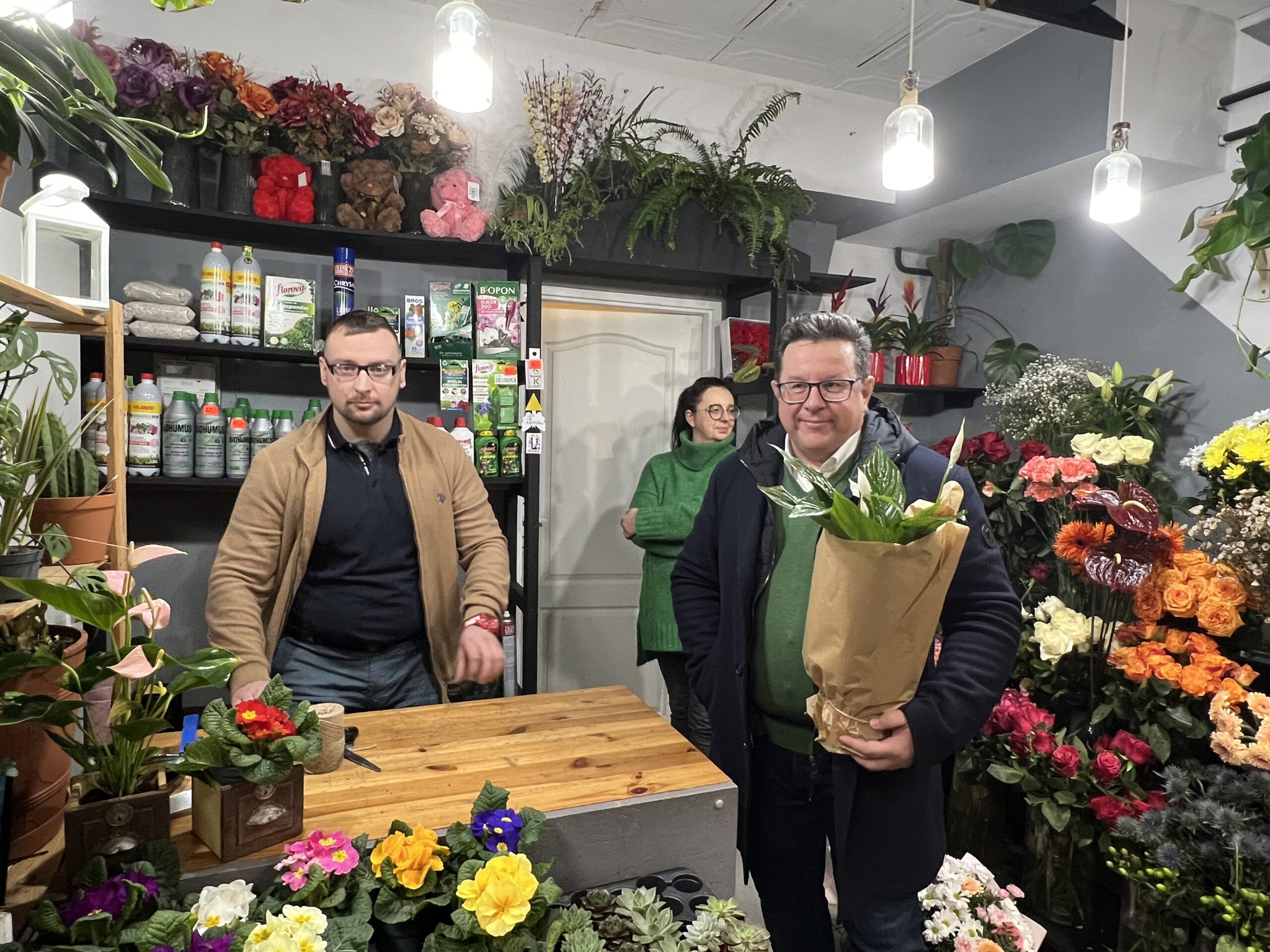 Powiatowy Urząd Pracy w Łodzi przyznał dofinansowanie za założenie kwiaciarni