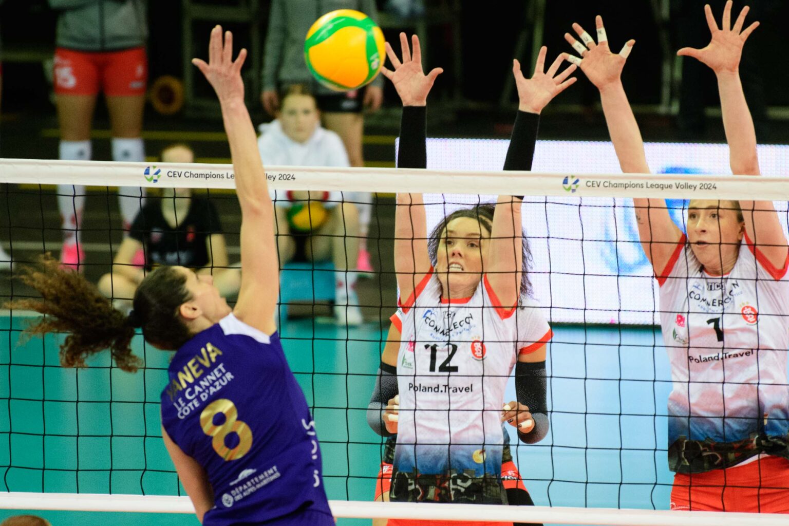LKS Commercecon Lodz vs Volero Le Cannet.65