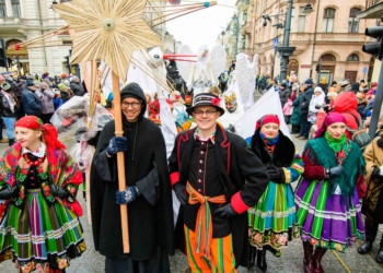 Orszak Trzech Króli 2024 w Łodzi