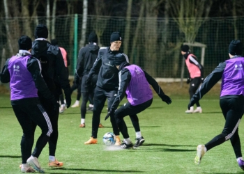 Pierwszy trening ŁKS-u w 2024 roku