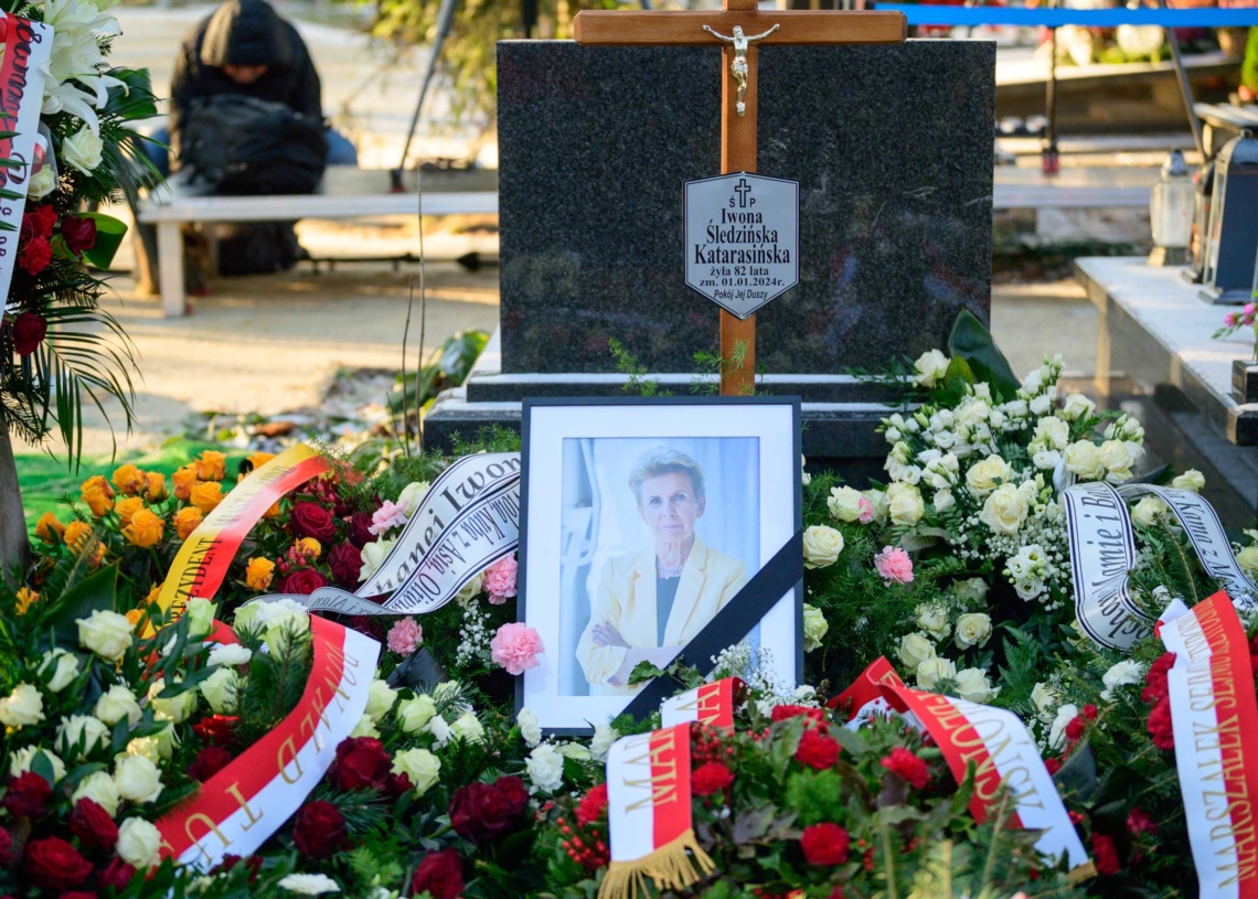 Pogrzeb Iwony Śledzińskiej-Katarasińskiej