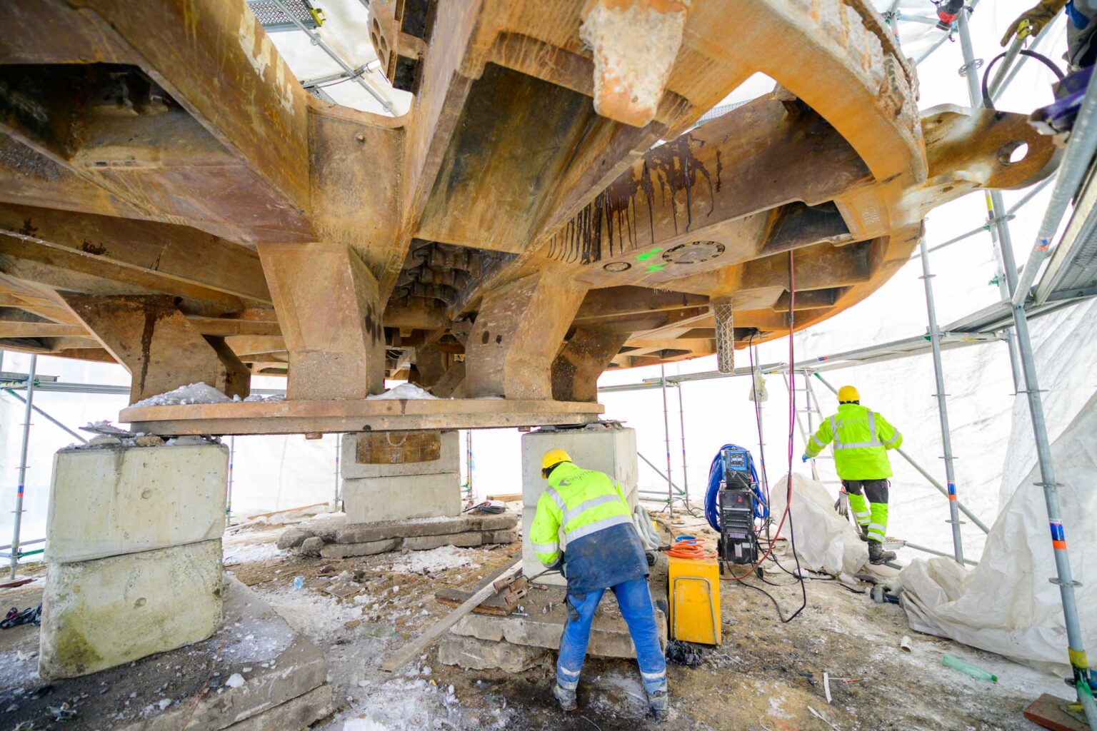 Budowa tunelu średnicowego w Łodzi. Tarcza TBM gotowa do przeniesienia