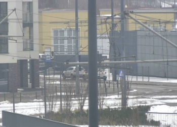 zatrzymanie ruchu tramwajowego na Weglowej