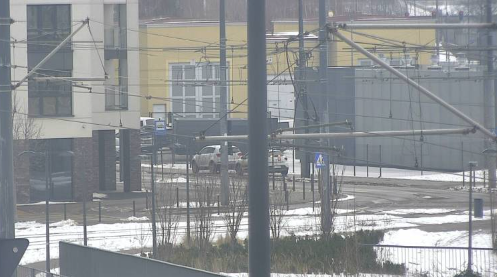 zatrzymanie ruchu tramwajowego na Weglowej