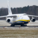 Gigantyczny AN-124 Rusłan wylądował w Łodzi. Trzecia taka wizyta 10 AN-124 Rusłan wylądował w Łodzi