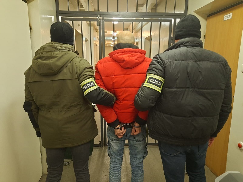 Rozbój na stacji paliw w Łodzi