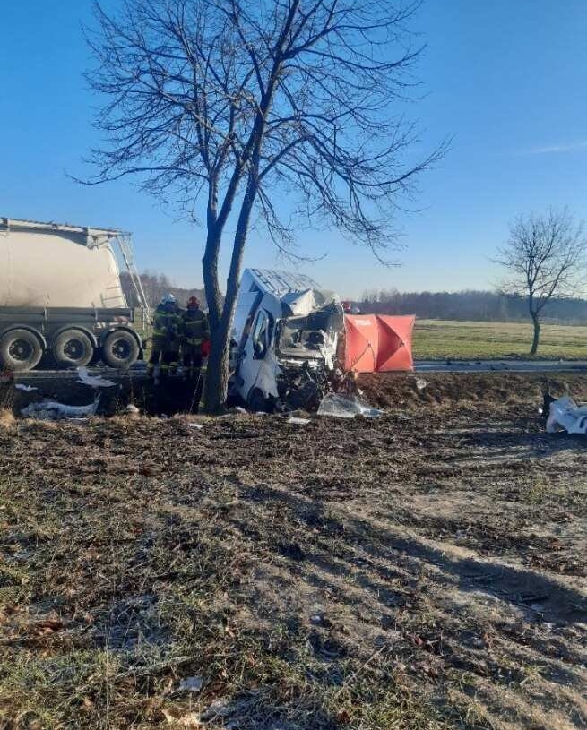 Śmiertelny wypadek na DK74