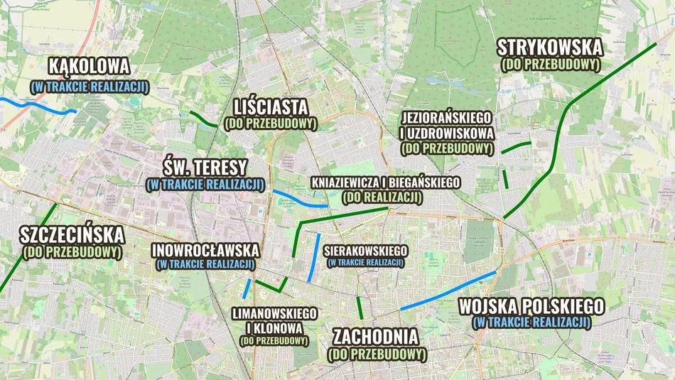 Drogi na Bałutach wytypowane do remontu