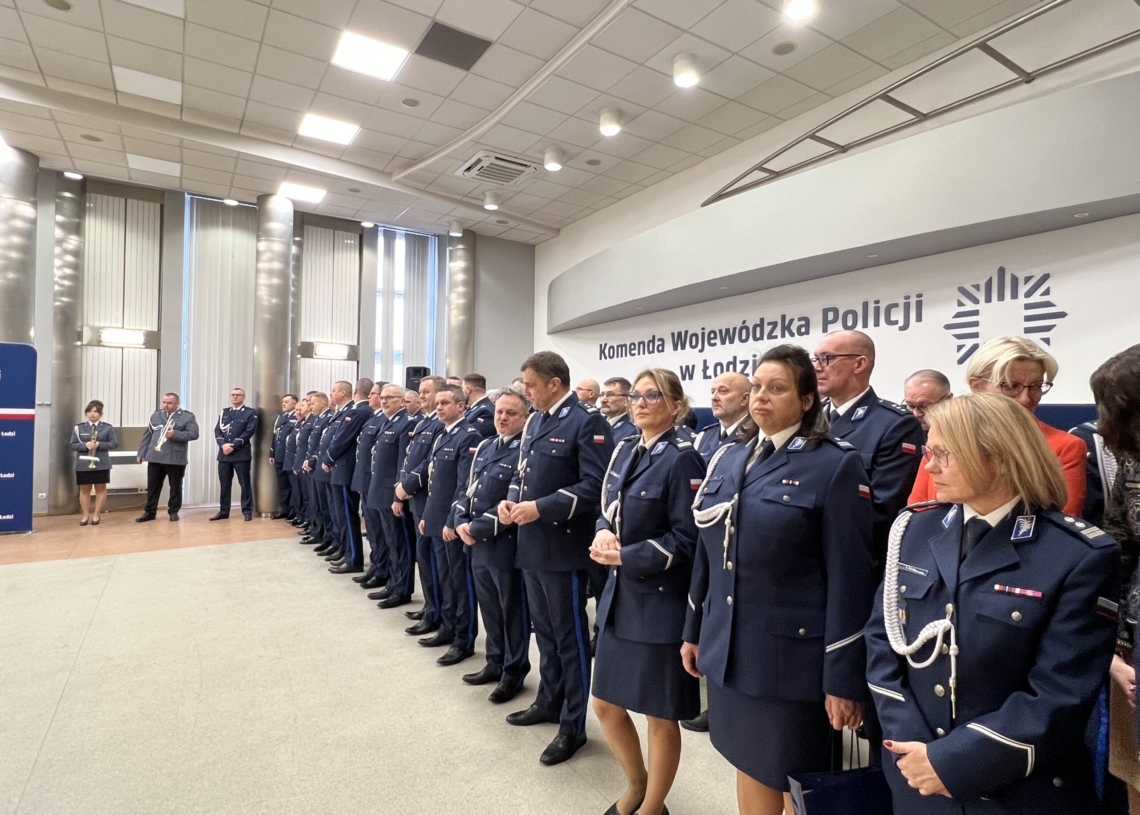 Nadinsp. Sławomir Litwin pożegnał się z policją