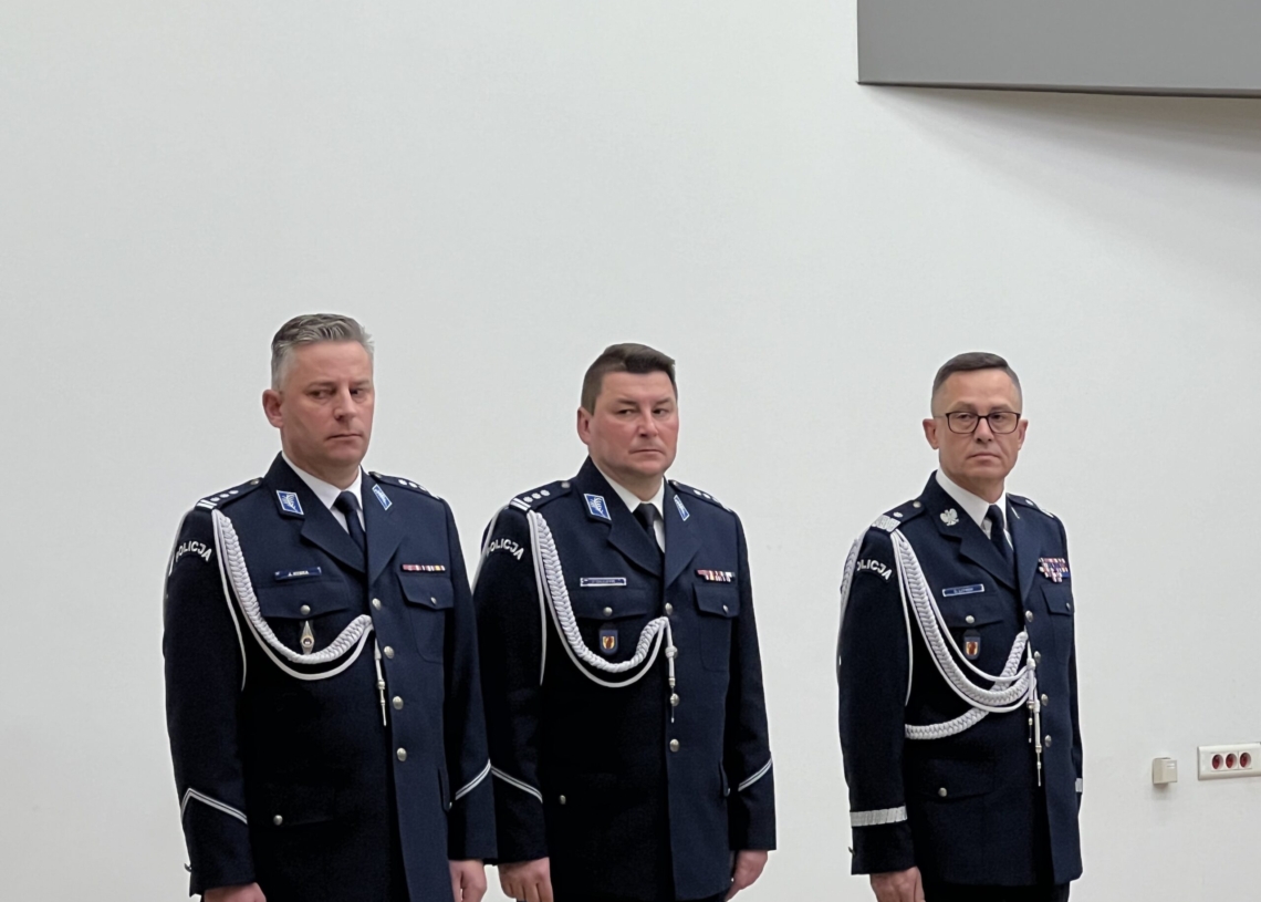 Nadinsp. Sławomir Litwin pożegnał się z policją