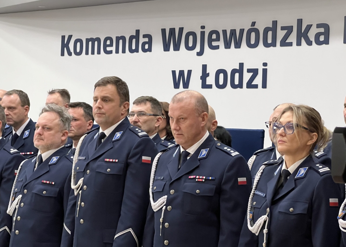 Nadinsp. Sławomir Litwin pożegnał się z policją
