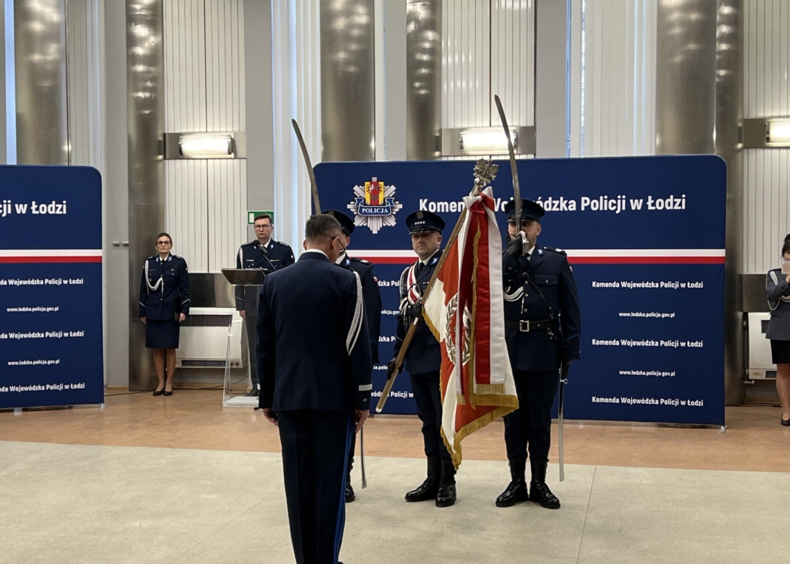 Nadinsp. Sławomir Litwin pożegnał się z policją