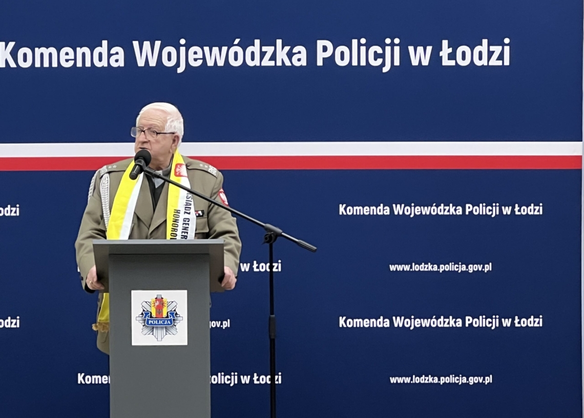Nadinsp. Sławomir Litwin pożegnał się z policją