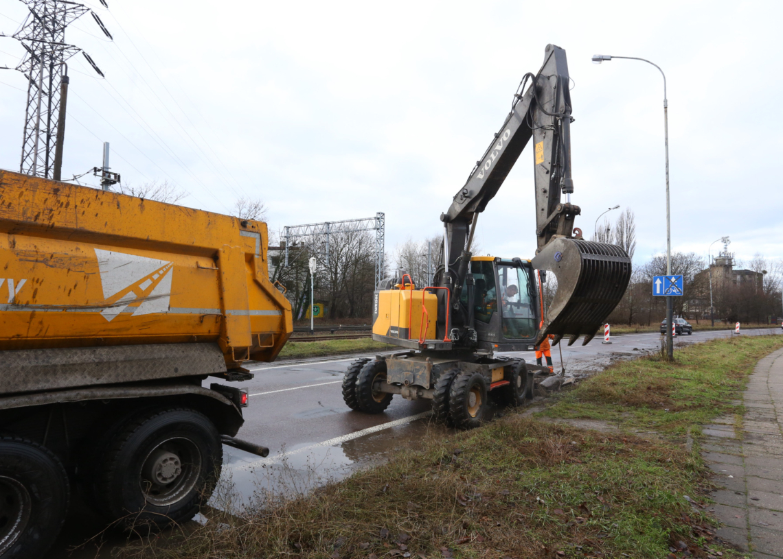 Kolejny remont Śląskiej. Tym razem na odcinku od Niższej do Rzgowskiej. Trasę zmieniły autobusy linii 59