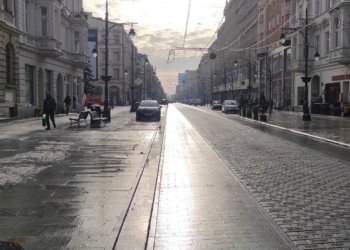 Park kulturowy na Piotrkowskiej w Łodzi