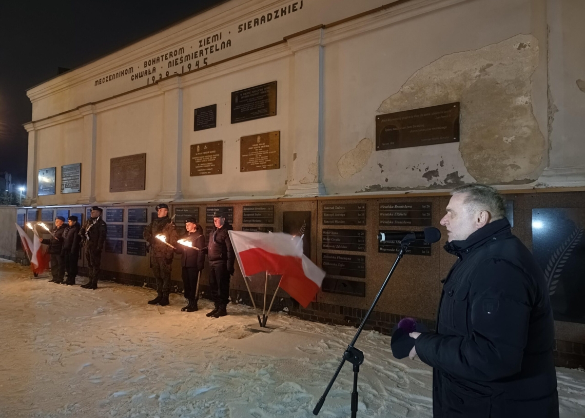 79. rocznicę zbombardowania Sieradza