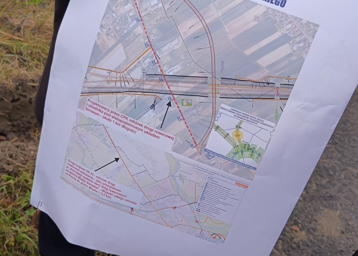 Apel do GDDKiA o budowę drogi rowerowej wzdłuż DK83