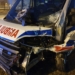 Wypadek na alei Włókniarzy w Łodzi
