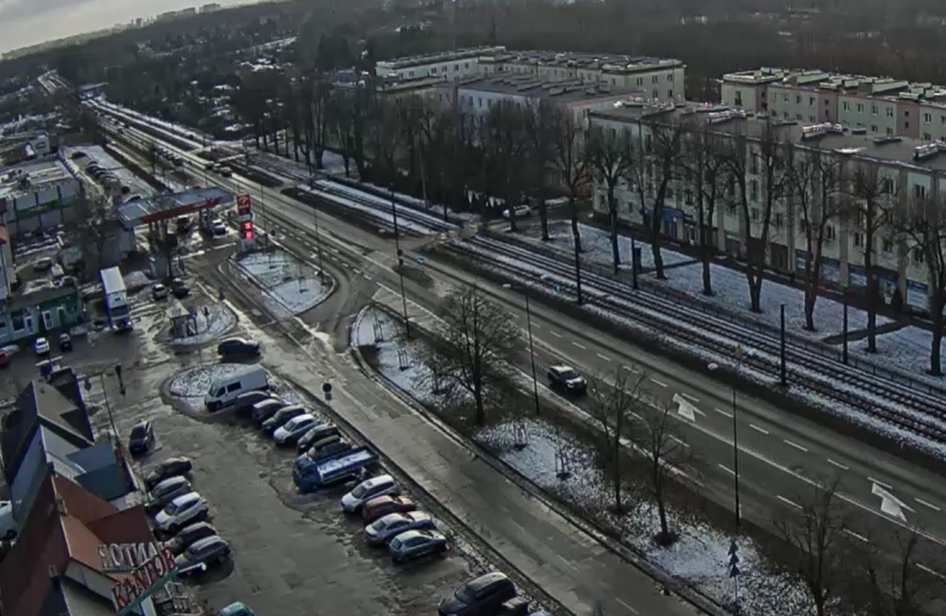 Zatrzymanie ruchu tramwajowego w Zgierzu