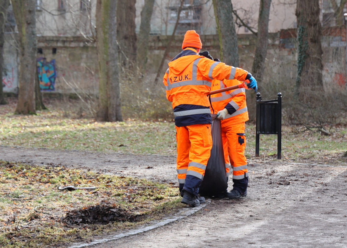 Rozpoczęło się sprzątanie łódzkich parków. Łącznie do uporządkowania jest 600 hektarów