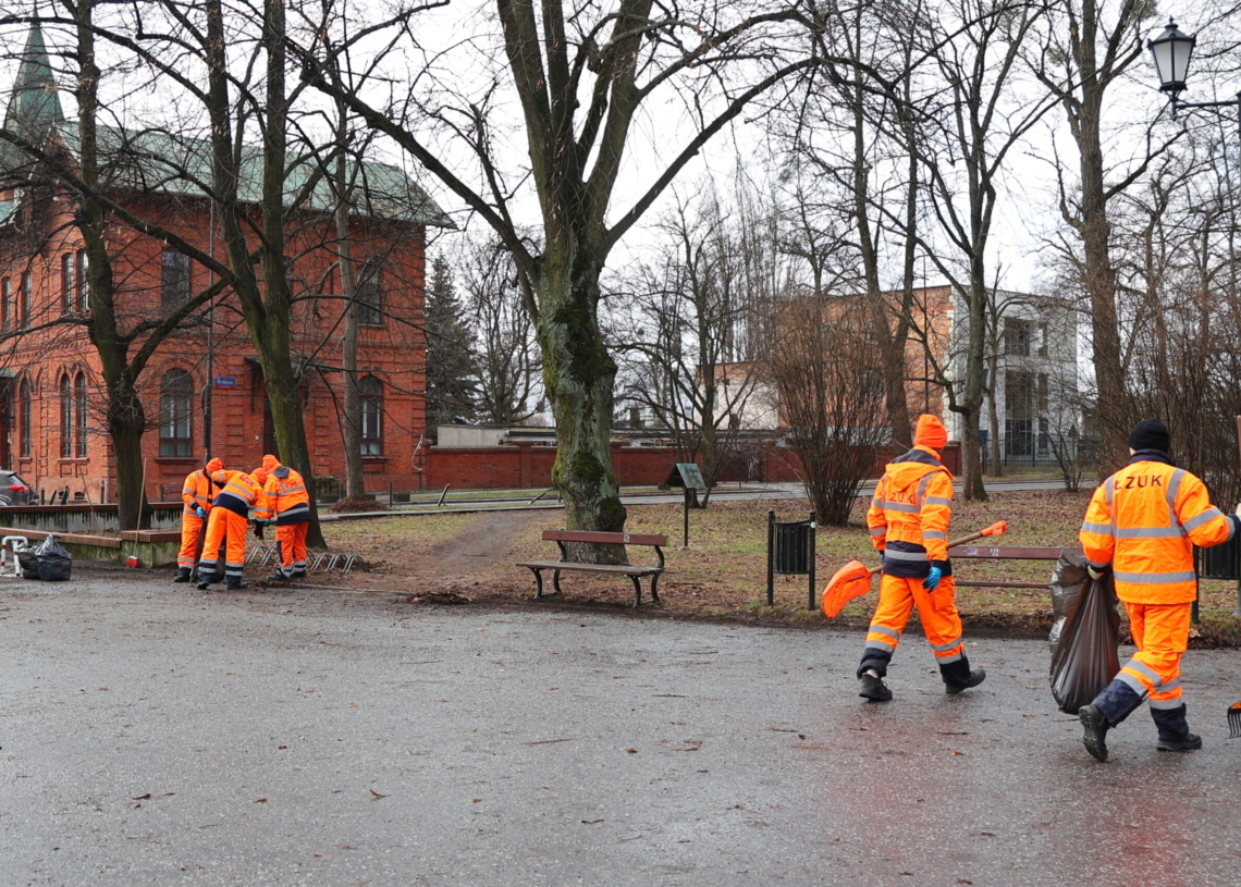 Rozpoczęło się sprzątanie łódzkich parków. Łącznie do uporządkowania jest 600 hektarów