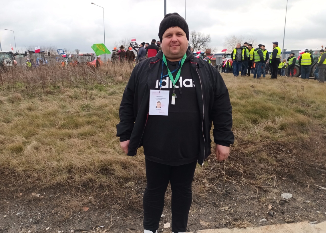 Protesty rolników w Łódzkiem. Utrudnienia w ruchu