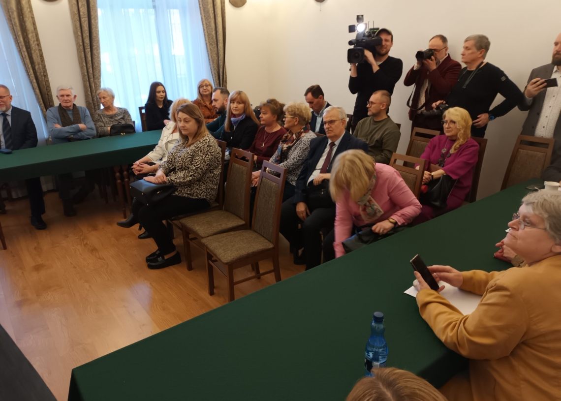 Spotkanie łódzkiego ZNP z parlamentarzystami