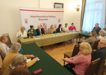Spotkanie łódzkiego ZNP z parlamentarzystami