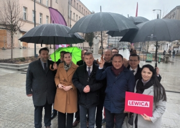 Wybory samorządowe: Minister nauki i szkolnictwa wyższego wsparł łódzkich kandydatów Lewicy