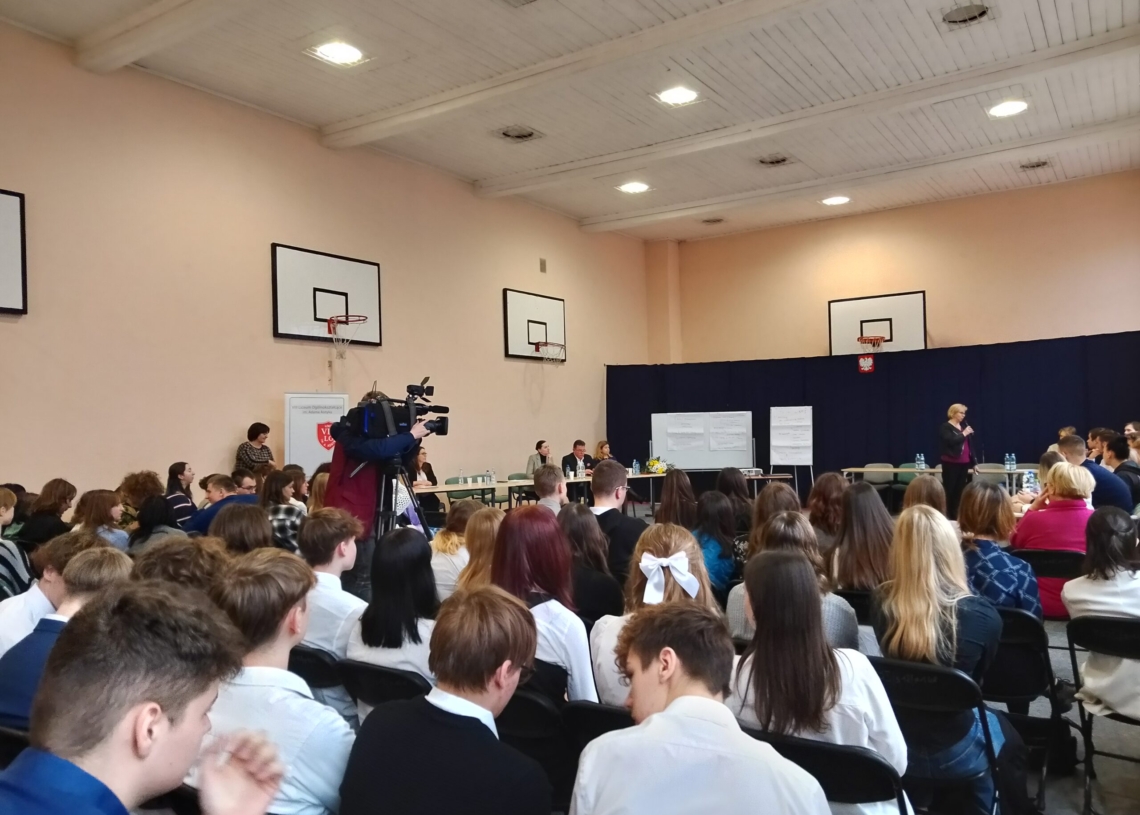 Zdrowie psychiczne tematem konferencji w VIII Liceum Ogólnokształcącym w Łodzi 1 Zdrowie psychiczne tematem konferencji w VIII LO w Łodzi
