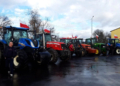Kolejny protest rolników w Łódzkiem. Duże utrudnienia w powiecie sieradzkim 8 Kolejny protest rolników