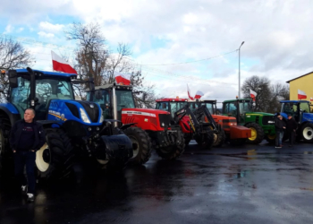 Kolejny protest rolników