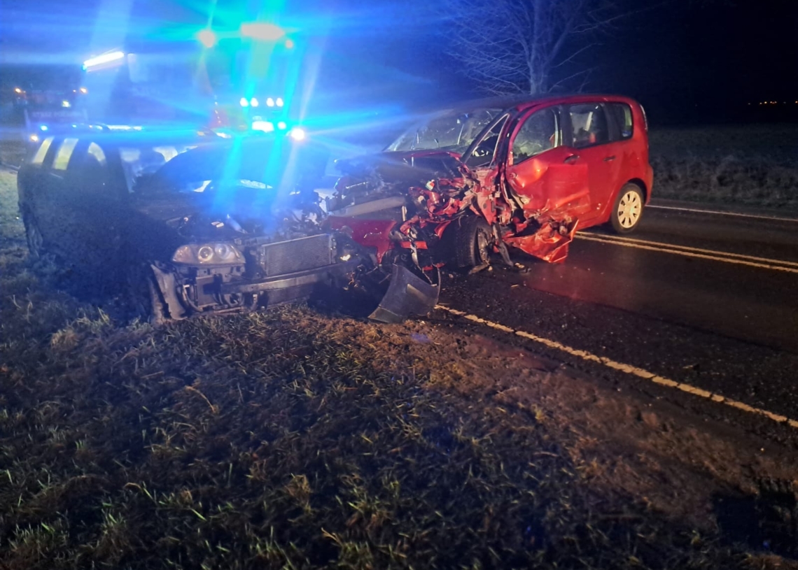 Wypadek w miejscowości Baszków