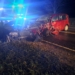 Wypadek w miejscowości Baszków. 4 osoby trafiły do szpitala 6 Wypadek w miejscowości Baszków