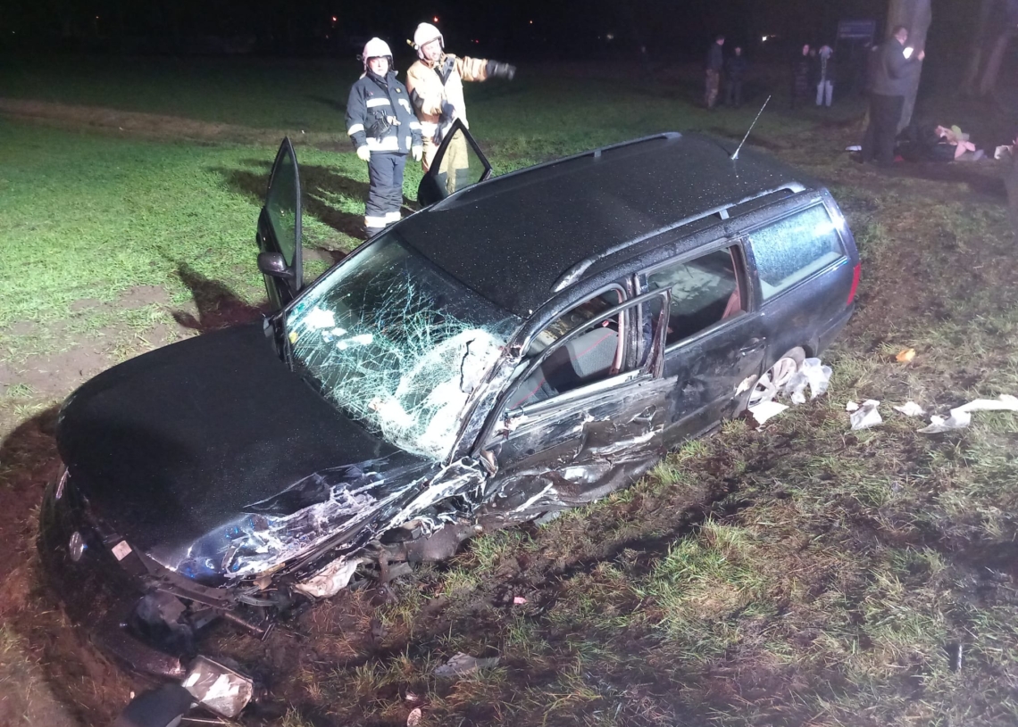 Wypadek na DK14 między Łowiczem a Głownem. Cztery osoby ranne
