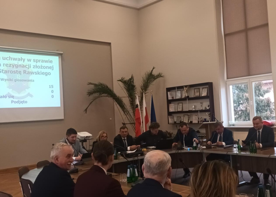Józef Matysiak rezygnuje ze stanowiska starosty rawskiego