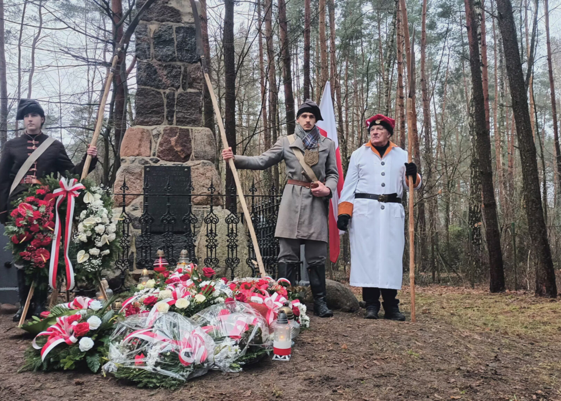 Inscenizacja historyczna upamiętniająca 161. rocznicę wybuchu powstania styczniowego