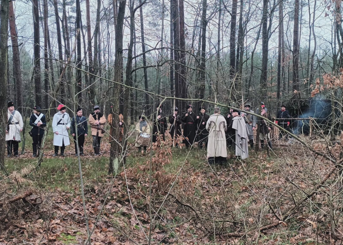 Inscenizacja historyczna upamiętniająca 161. rocznicę wybuchu powstania styczniowego