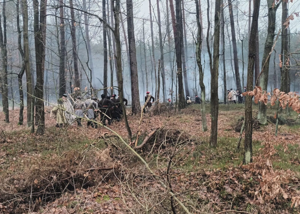 Inscenizacja historyczna upamiętniająca 161. rocznicę wybuchu powstania styczniowego