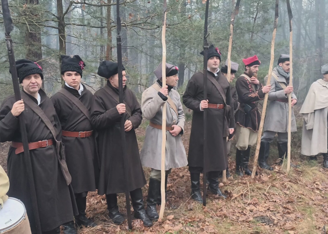Inscenizacja historyczna upamiętniająca 161. rocznicę wybuchu powstania styczniowego