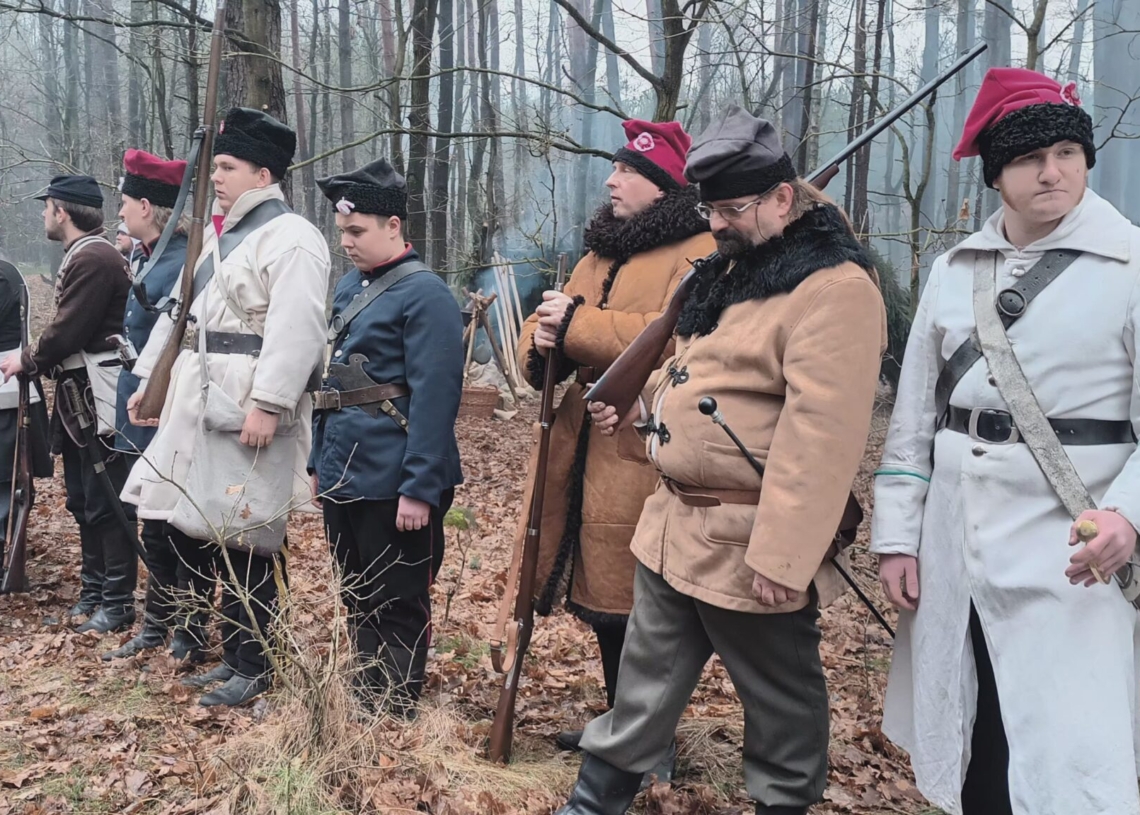 Inscenizacja historyczna upamiętniająca 161. rocznicę wybuchu powstania styczniowego