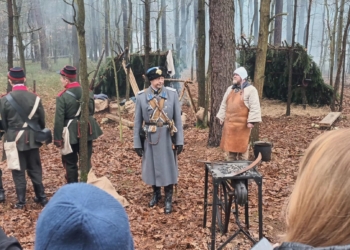 Inscenizacja historyczna upamiętniająca 161. rocznicę wybuchu powstania styczniowego
