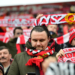 Kibice na meczu Widzew Łódź – Jagiellonia Białystok | 2024-02-11
