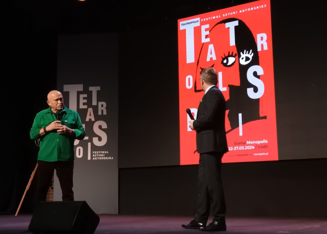 Andrzej Pągowski zaprezentował pracę przygotowaną na Festiwal Sztuki Aktorskiej Teatropolis 1 Andrzej Pągowski zaprezentował pracę przygotowaną na Teatropolis