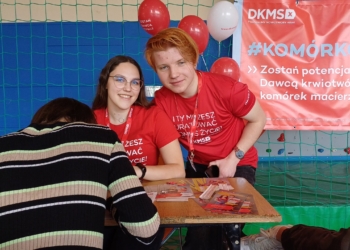 DKMS w Bełchatowie. Młodzi ludzie zachęcali do oddawania szpiku kostnego 5 DKMS w Bełchatowie. Młodzi ludzie zachęcali do oddawania szpiku kostnego