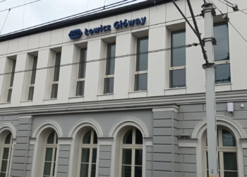 Dworzec PKP w Łowiczu po remoncie